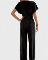 Alice | Combinaison ceinturée à col en V