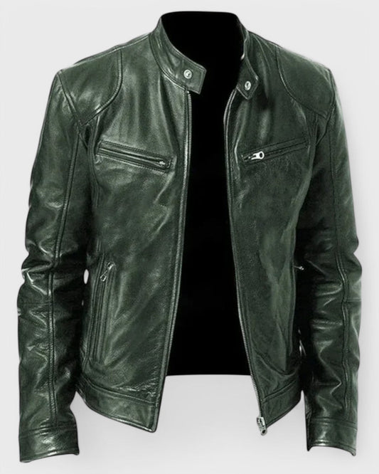 Alexandre | Veste en cuir décontractée