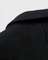 Alain | Manteau long à revers en laine mélangée