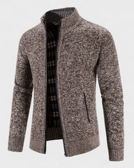 Jean | Veste zippée décontractée en maille pour homme