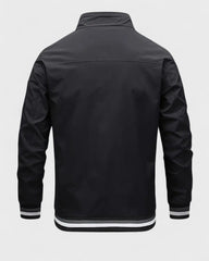 Bastien | Veste zippée pour homme avec finitions rayées