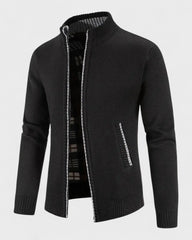 Jean | Veste zippée décontractée en maille pour homme