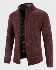 Jean | Veste zippée décontractée en maille pour homme