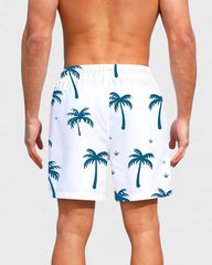 Nicolas | Short de plage à motif Palmier