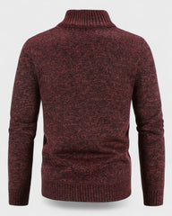 Jean | Veste zippée décontractée en maille pour homme