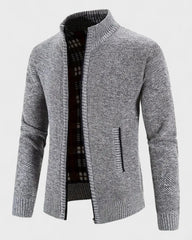 Jean | Veste zippée décontractée en maille pour homme