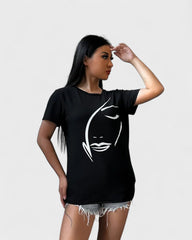 Mireille | T-shirt femme avec imprimé graphique