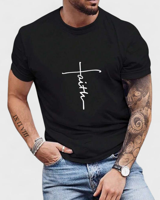 Philippe | T-shirt homme Faith avec imprimé