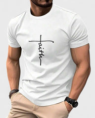 Philippe | T-shirt homme Faith avec imprimé