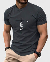 Philippe | T-shirt homme Faith avec imprimé