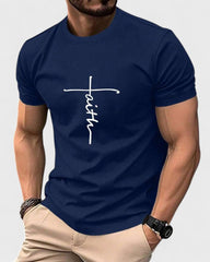 Philippe | T-shirt homme Faith avec imprimé