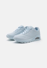 Air Foam Runner | blauwe sneaker met verhoogde zool en demping