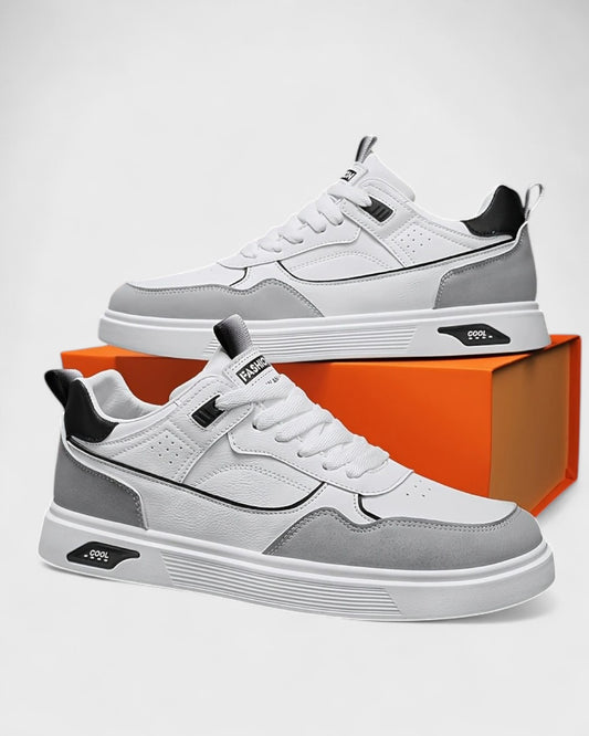 Clément | Sneakers modernes à empiècements contrastés