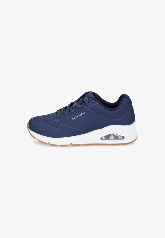 Air Foam Runner | navy sneakers met verhoogde zool en demping