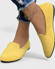 Nathalie | Chaussures plates femme minimalistes à enfiler