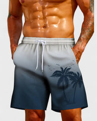 David | Short ombragé avec palmiers