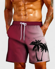 David | Short ombragé avec palmiers