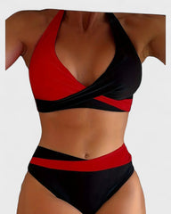 Margaux | Maillot de bain deux pièces en blocs de couleurs