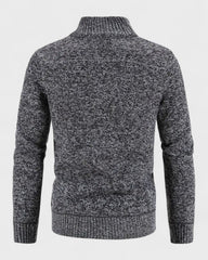 Jean | Veste zippée décontractée en maille pour homme