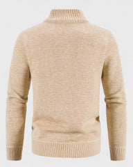 Jean | Veste zippée décontractée en maille pour homme