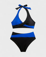 Margaux | Maillot de bain deux pièces en blocs de couleurs