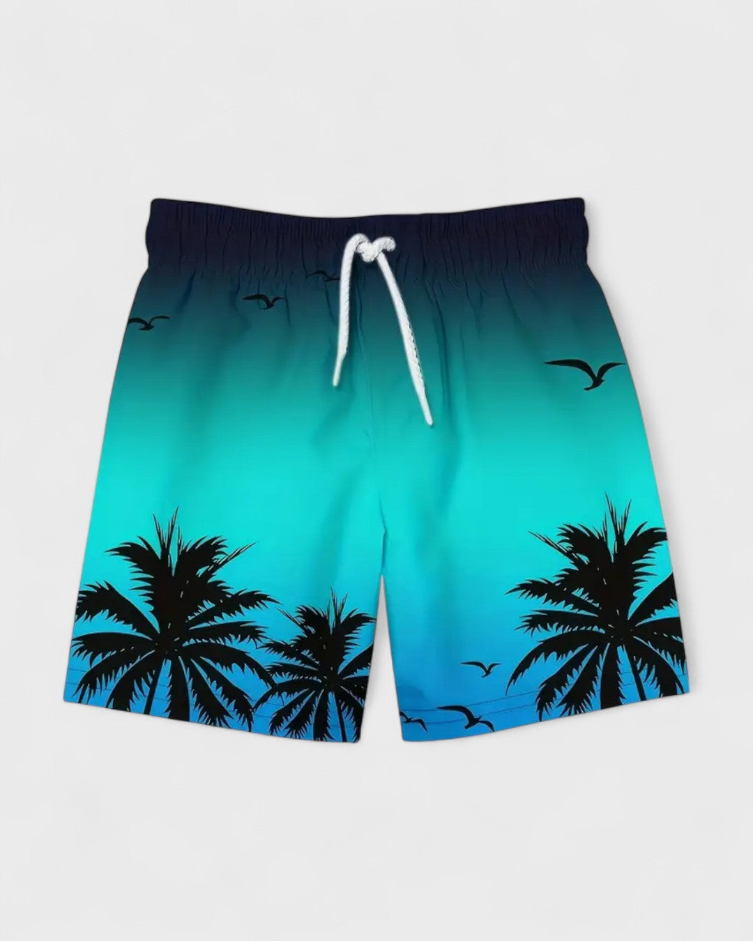 Samuel | Short de plage à motifs géométriques