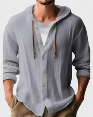 Claude | Chemise légère à capuche pour homme