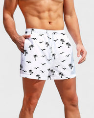 Vincent | Short avec mouettes et palmiers
