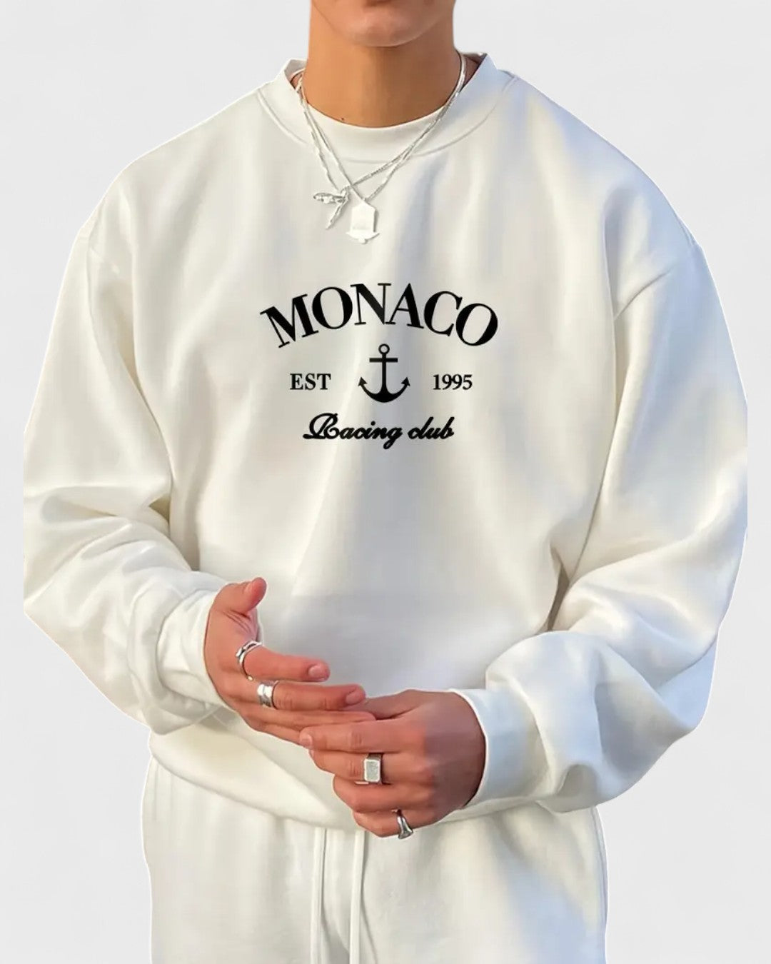 Marc | Sweat-shirt en maille Monaco