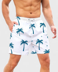 Nicolas | Short de plage à motif Palmier