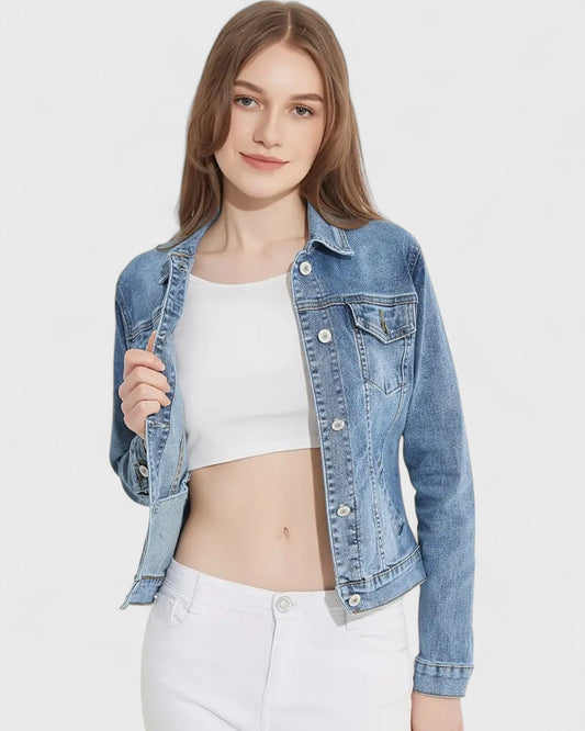 Noémie | Veste en jean classique pour femme