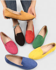 Nathalie | Chaussures plates femme minimalistes à enfiler