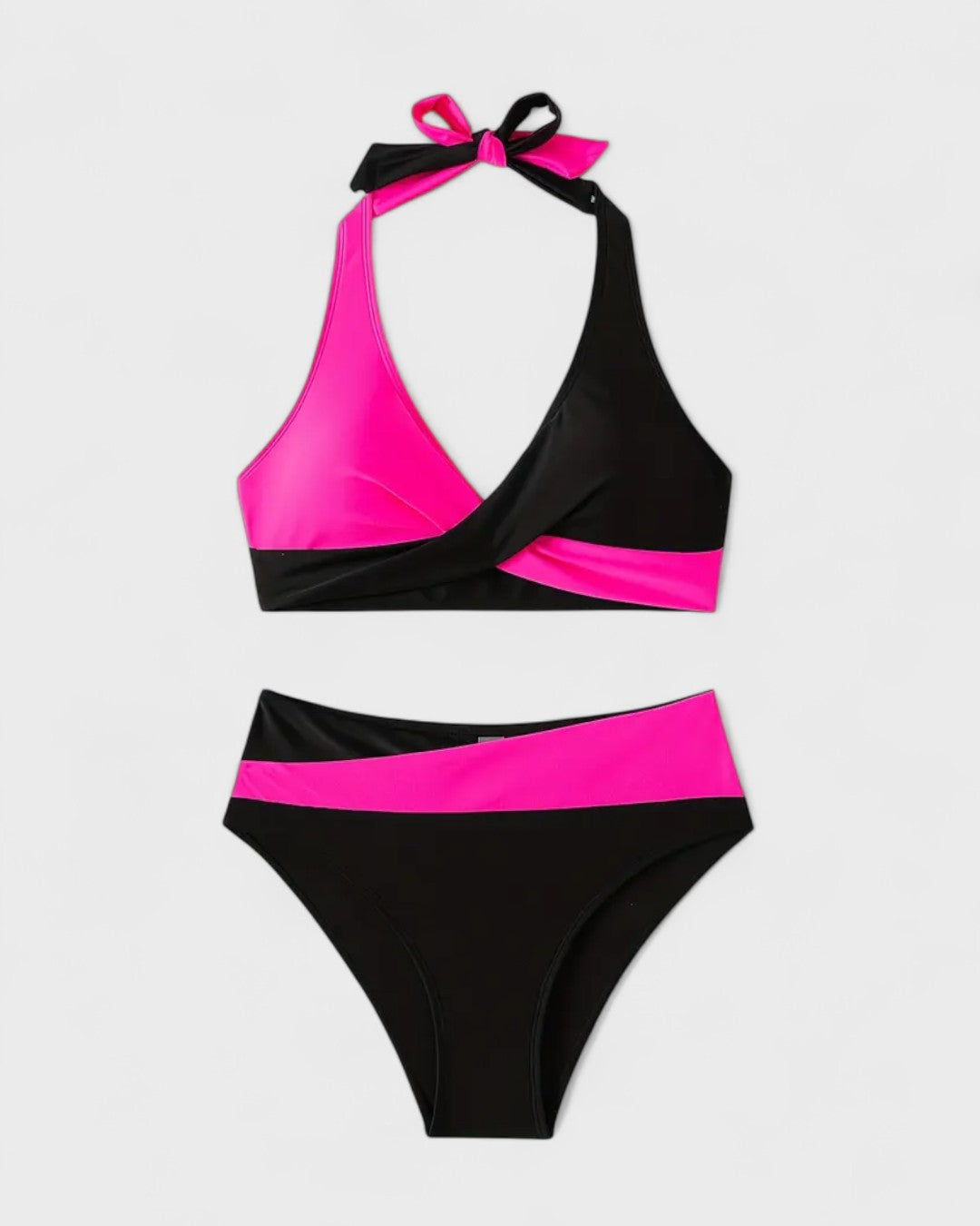 Margaux | Maillot de bain deux pièces en blocs de couleurs