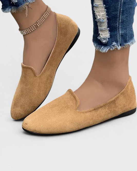 Nathalie | Chaussures plates femme minimalistes à enfiler