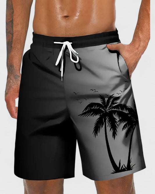 David | Short ombragé avec palmiers