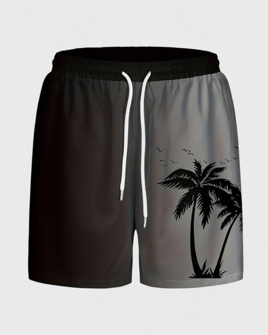 David | Short ombragé avec palmiers